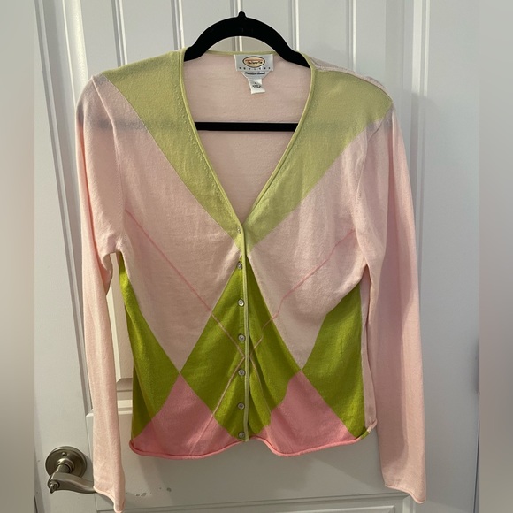 90’s cashmere blend cardigan - Picture 2 of 5